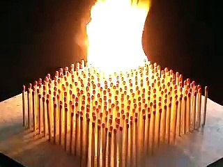 Chain Reaction science trick