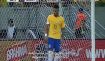 Willian Amazing Hits The Post Chance - Brazil 2-2 Uruguay