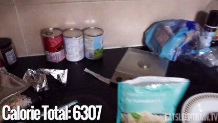 10,000 Calorie Challenge! - Ultimate Diet 2.0 VLOG   food challenge 10k calories