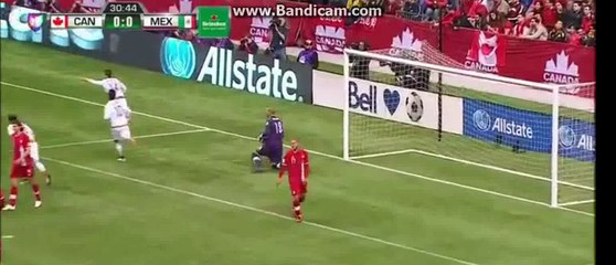 Javier Hernandez Goal Mexico - Canada 0-1 Mexico 26-03-2016