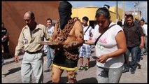 Penitencia y dolor, el viacrucis de los engrillados de Atlixco en México