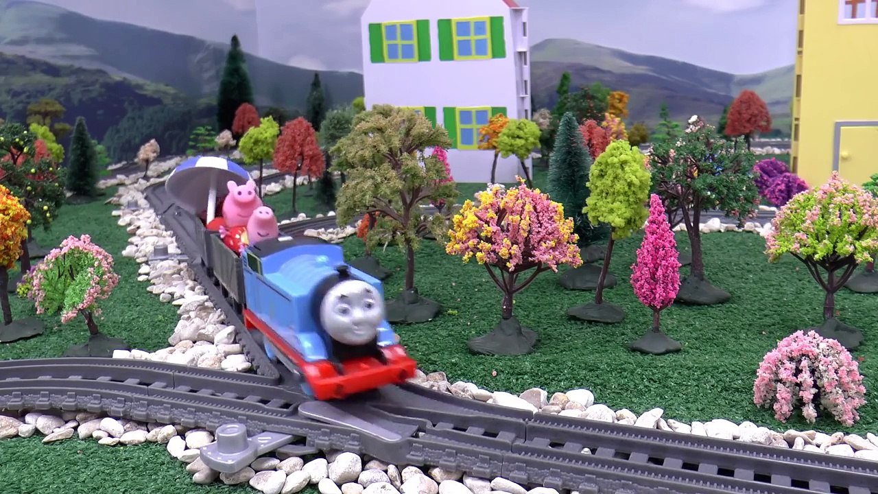 Paw Patrol Rescue baby Whale with Peppa Pig and Play Doh | Thomas Train Toys and Paw Patro