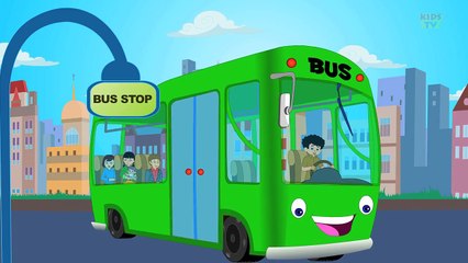 Wheels On The Bus | Nursery rhymes | Rhymes for children | Kids TV