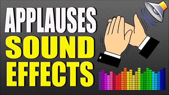 PUBLIC DOMAIN - FREE SOUND EFFECTS APPLAUSES - AUDIENCE REACTIONS - EFECTOS DE SONIDO APLAUSOS