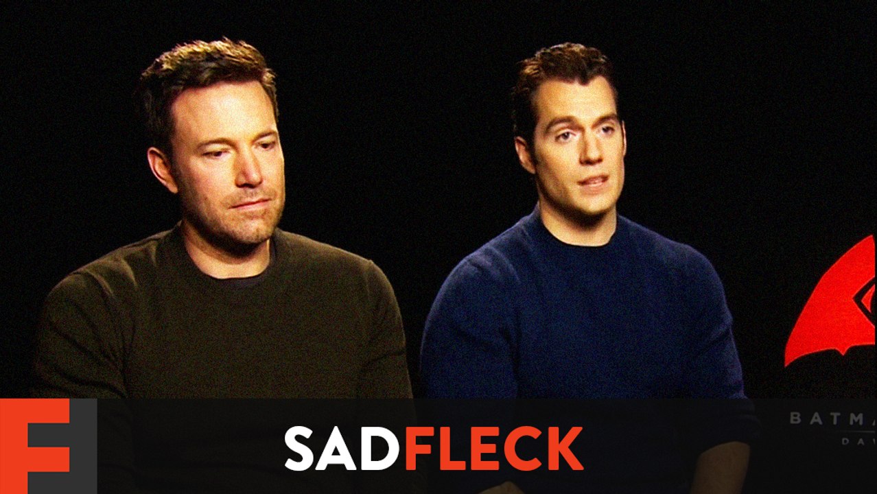 Batman Vs Superman: Ben "Sad" Affleck Simpsons Ralph Mashup