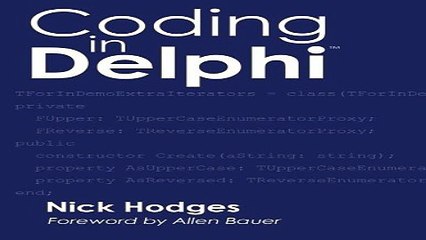 Download the Ultimate Guide to Coding in Delphi 📘