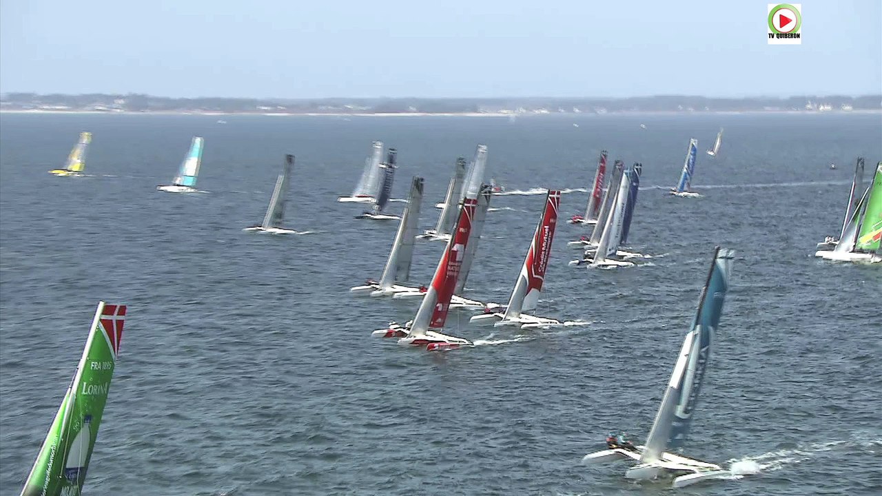 Sailing  | Spi Ouest-France 2016 vu du Ciel   | TV Quiberon 24/7