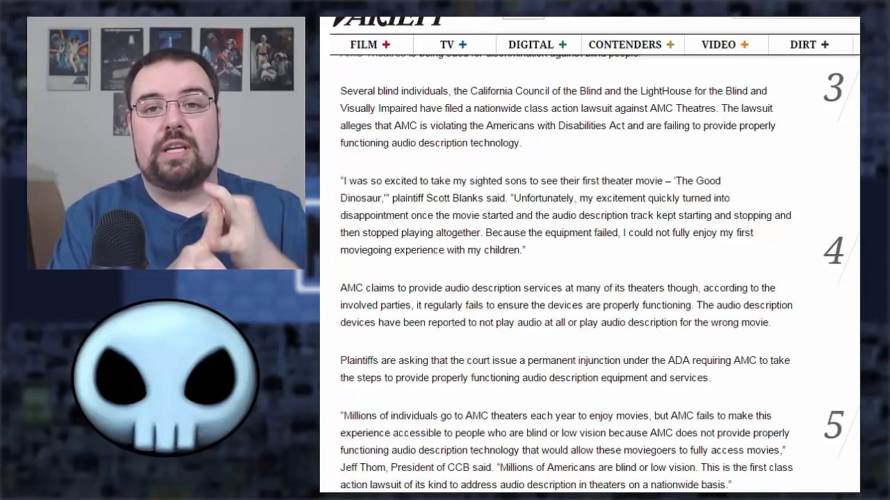 [News] WTF AMC being sued for discrimination against the Blind?