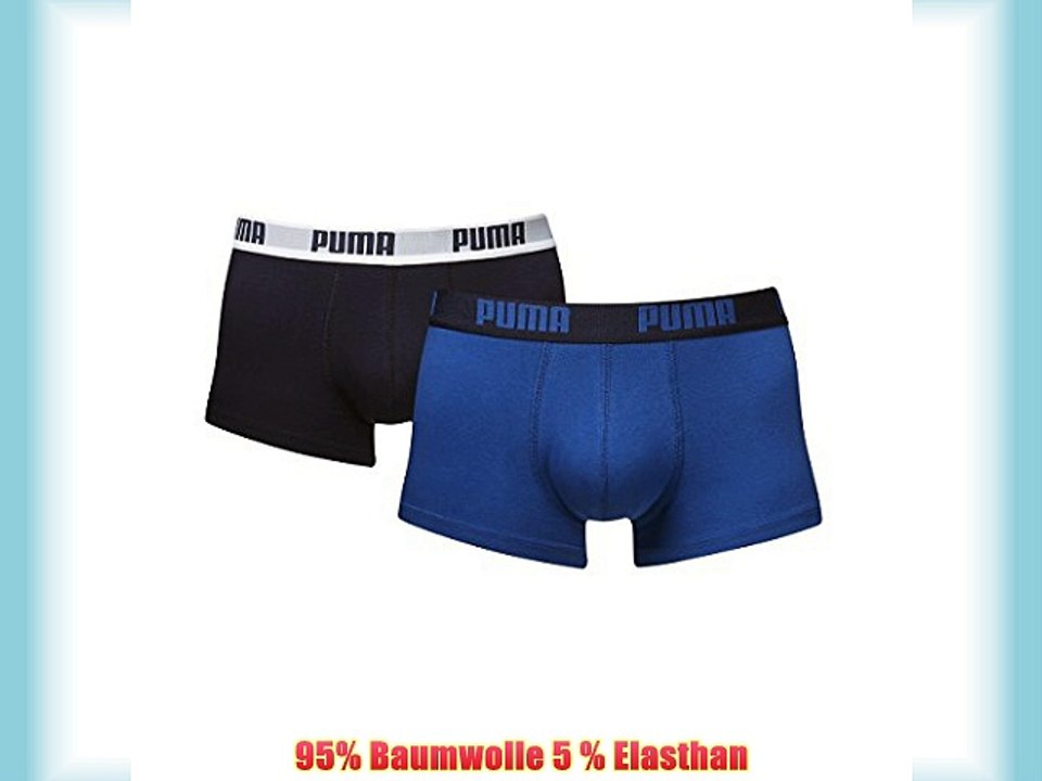 Puma Boxer - Ropa interior deportiva para hombre color azul talla XL