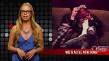WIZ KHALIFA COLLABORATES WITH ADELE & MILEY CYRUS NEW SONGS!