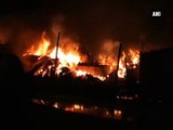 Kanpur Massive fire breaks out at Parade Bazaar
