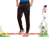 PUMA - Pantalones de fútbol sala para hombre tamaño L color negro