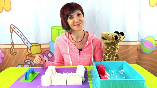 Видео для детей и 3D мультфильм Машины Загадки - Экскаватор