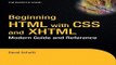 Download Beginning HTML with CSS and XHTML  Modern Guide and Reference  Beginning  from Novice to