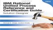 Download IBM Rational Unified Process Reference and Certification Guide  Solution Designer  RUP