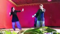 Two girls nanga mujra on shadi function with desi style - desi girls video