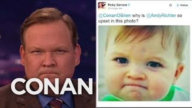 Ricky Gervais Is A Twitter Pro - CONAN on TBS