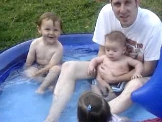 Connor's First Swim #1
