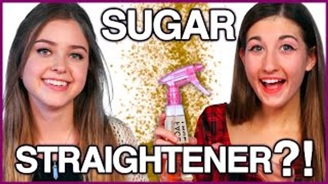 DIY Brown Sugar Hair Straightener?! - Makeup Mythbusters w/ Maybaby