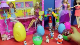 Barbie Play Doh Kinder Surprise Eggs Frozen sofia the first Tom And Jerry Disney Collector