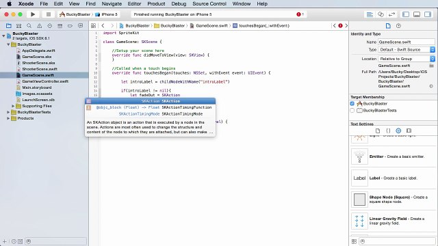 iOS Development with Swift Tutorial - 33 - Transitioning to a New Scene
