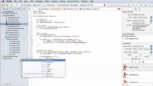 iOS Development with Swift Tutorial - 36 - Playing the Animation