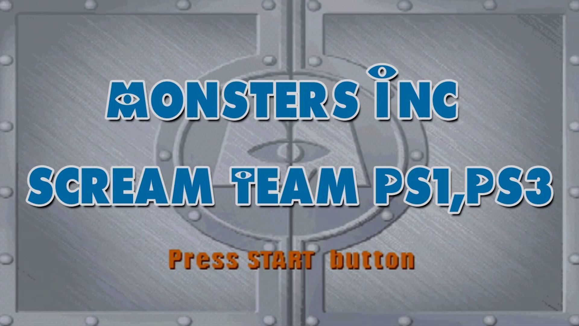 Monsters Inc Scream Team. PS1, PC, and PS3 by Paradoxial Parodies -  Dailymotion