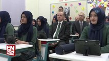 Cumhurbaşkanı Erdoğan öğrencilerle ders dinledi