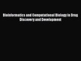 Download Bioinformatics and Computational Biology in Drug Discovery and Development PDF Free