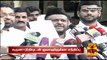 Jawahirullah meets DMK Chief Karunanidhi over Seat-Sharing - Thanthi TV
