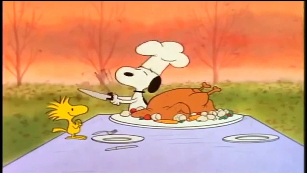 Snoopys Thanksgiving Dinner