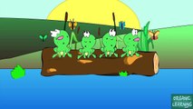 Five Little Speckled Frogs Nursery Rhyme Classic Nursery Rhymes Video for Kids