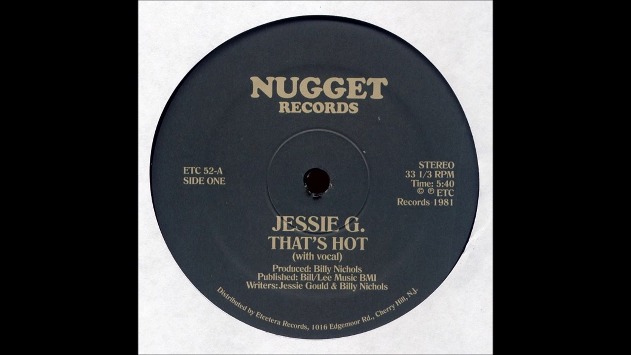 Jesse Gee - That's Hot (1981)