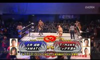 03.06.2016 VerserK (Naruki Doi & YAMATO) (c) vs. Monster Express (Big R Shimizu & T-Hawk) (Dragon Gate)