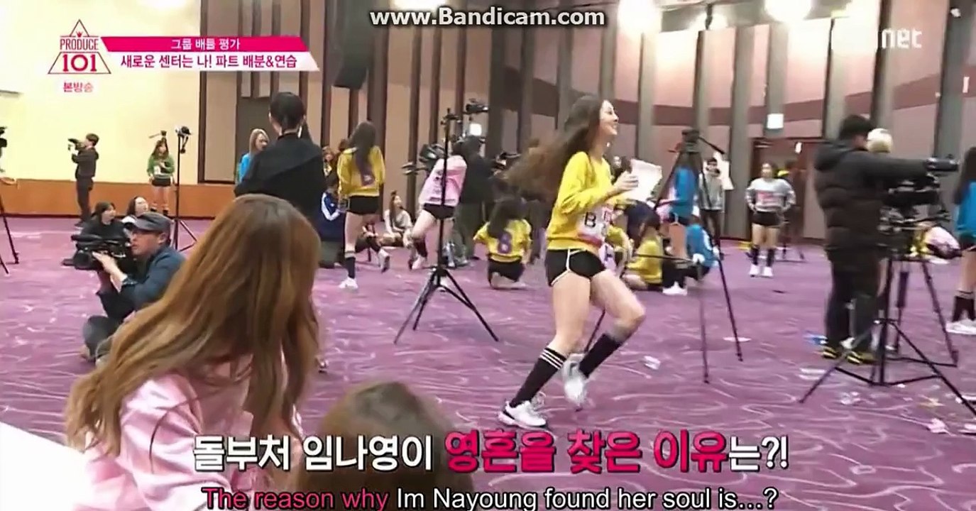 PRODUCE 101 EP 3 Emotionless Pledis Im Nayoung CUT (ENGSUB)