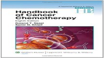 Download Handbook of Cancer Chemotherapy  Lippincott Williams   Wilkins Handbook Series