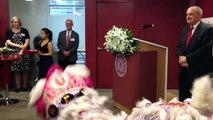 IU China Office opening -- traditional Chinese lion dance