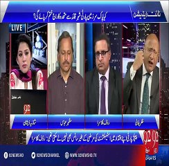 Hot Debate Between Rauf Klasra And Zafar Hilali On MQM And Mustafa Kamal Issue