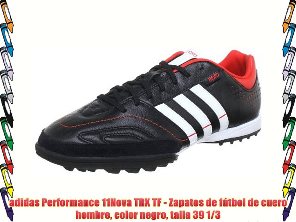 zapatos de futbol adidas color negro