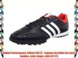 adidas Performance 11Nova TRX TF - Zapatos de fútbol de cuero hombre color negro talla 39 1/3