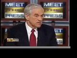 Tim Russert owns Ron Paul on Meet The Press (2007) - 10 times