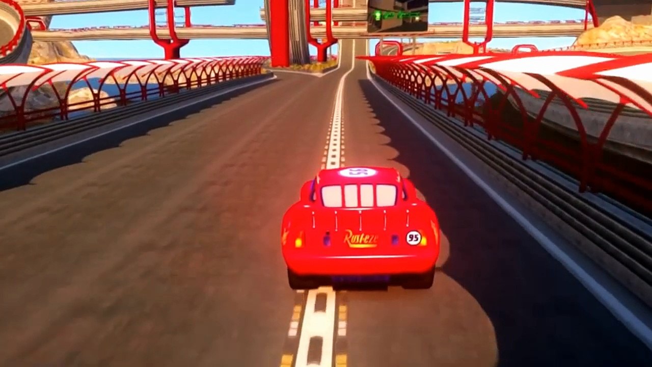 Spiderman Songs Lyrics ♫ Georgie porgie♫ Lightning McQueen with Spider-Man