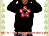 Coole - Fun - T - Shirts - Sudadera para hombre tamaño XL color negro