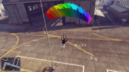 GTA V jet stealing fail