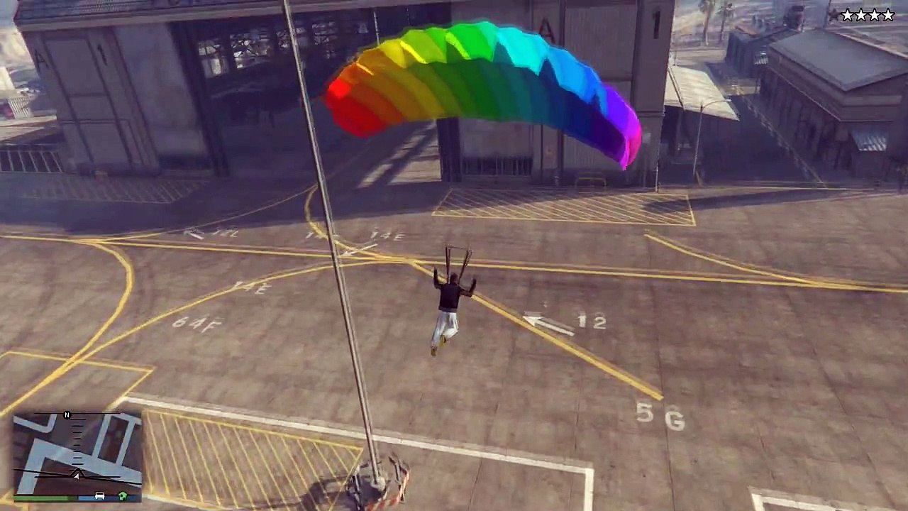 GTA V jet stealing fail