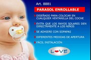 Parasol Enrollable para el auto 8881 - Love safe & care