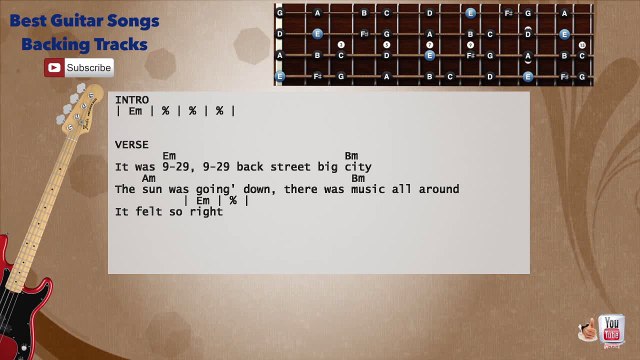 Last Train To London - Electric Light Orquestra Bass Backing Track with scale, chords and lyrics