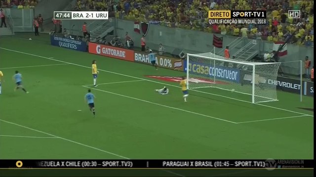 Brazil 2 - 2 Uruguay All Goals and Full Highlights 25/03/2016 - World Cup Qualification