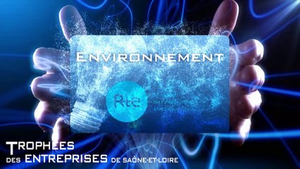 La remise du trophées de l'environnement à l'entreprise Dessolin Frères