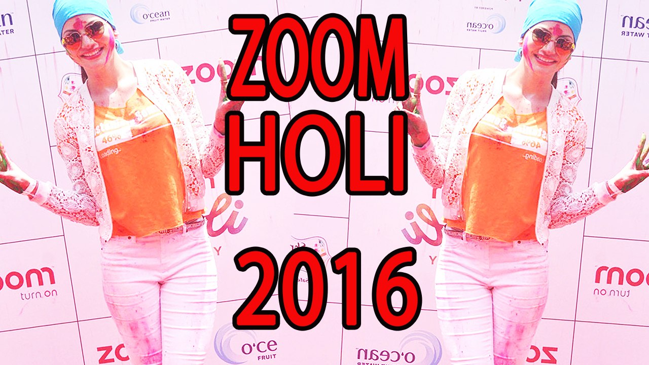 Hot Urvashi Rautela at ZoOm Holi Party 2016